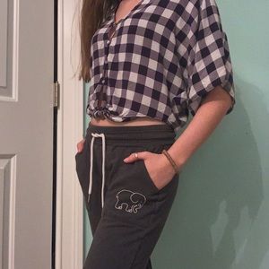 ivory ella grey joggers